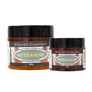 Wildcraft NETTLE & ALOES HERBAL OINTMENT for Cooling and Skin Comfort