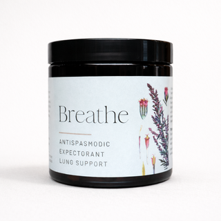 LUNG SUPPORT - Breathe Herbal Tea with Mullein & Mugwort