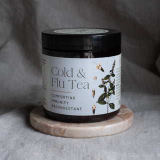 COLD & FLU Yarrow Elderflower & Peppermint