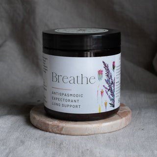 LUNG SUPPORT - Breathe Herbal Tea with Mullein & Mugwort
