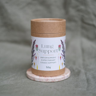 LUNG SUPPORT - Breathe Herbal Tea with Mullein & Mugwort