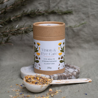 VISION HERB TEA for Eye Health with Blue Cornflower & Eyebright