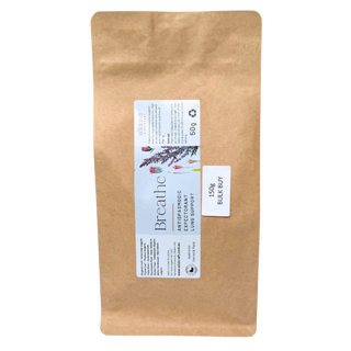 LUNG SUPPORT - Breathe Herbal Tea with Mullein & Mugwort
