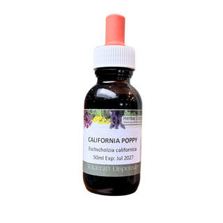 CALIFORNIA POPPY 50ml Extract / Tincture Herbal Liquid