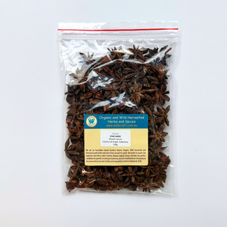 STAR ANISE ORGANIC 100g Illicium verum