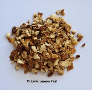 Organic Dried Lemon Peel - Citrus limon