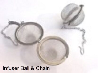 Herbal tea INFUSER Ball & Chain Stainless steel 304.