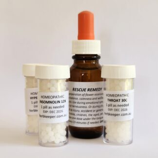 HOMEOPATHIC REMEDIES AND RESCUE REMEDY DROPS PILLS