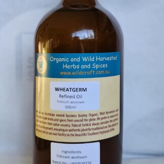 Wheatgerm Oil 500ml Glass bottle